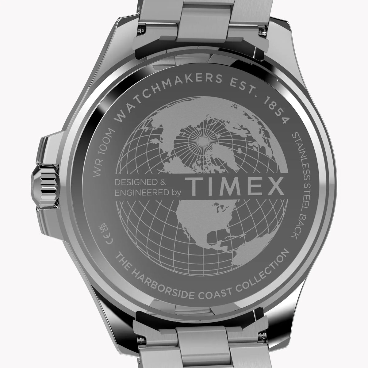 Timex Men's Silver-Tone Stainless Steel, Green Dial | TW2Y33200 by TIMEX