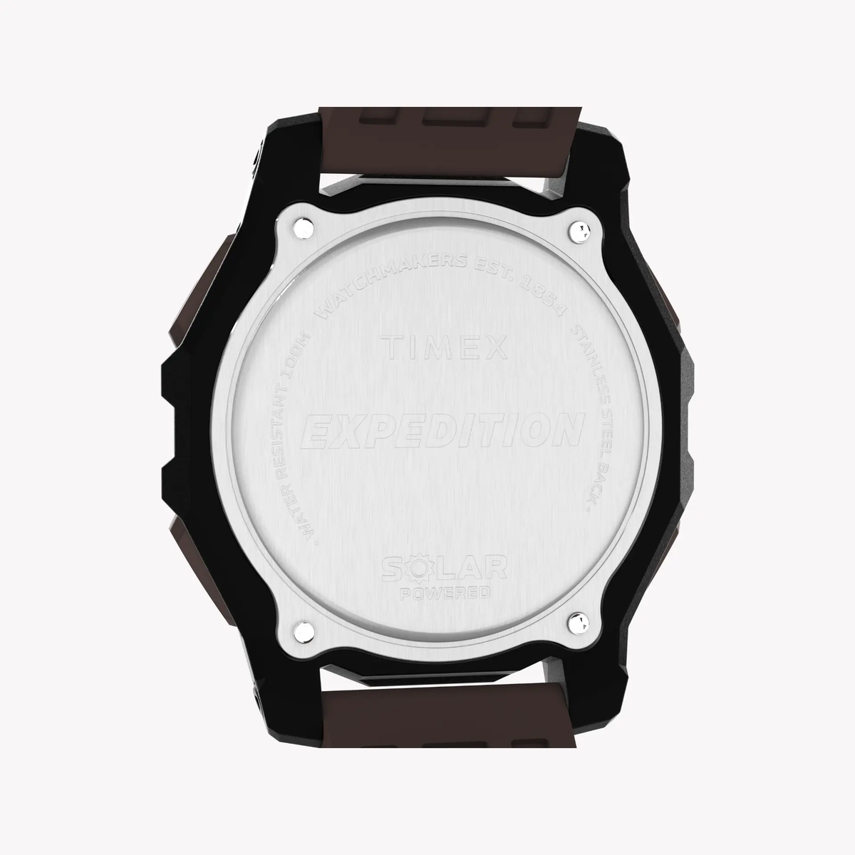 Timex Men's Black/Brown, Synthetic/Silicone | Tw4b33800 by TIMEX