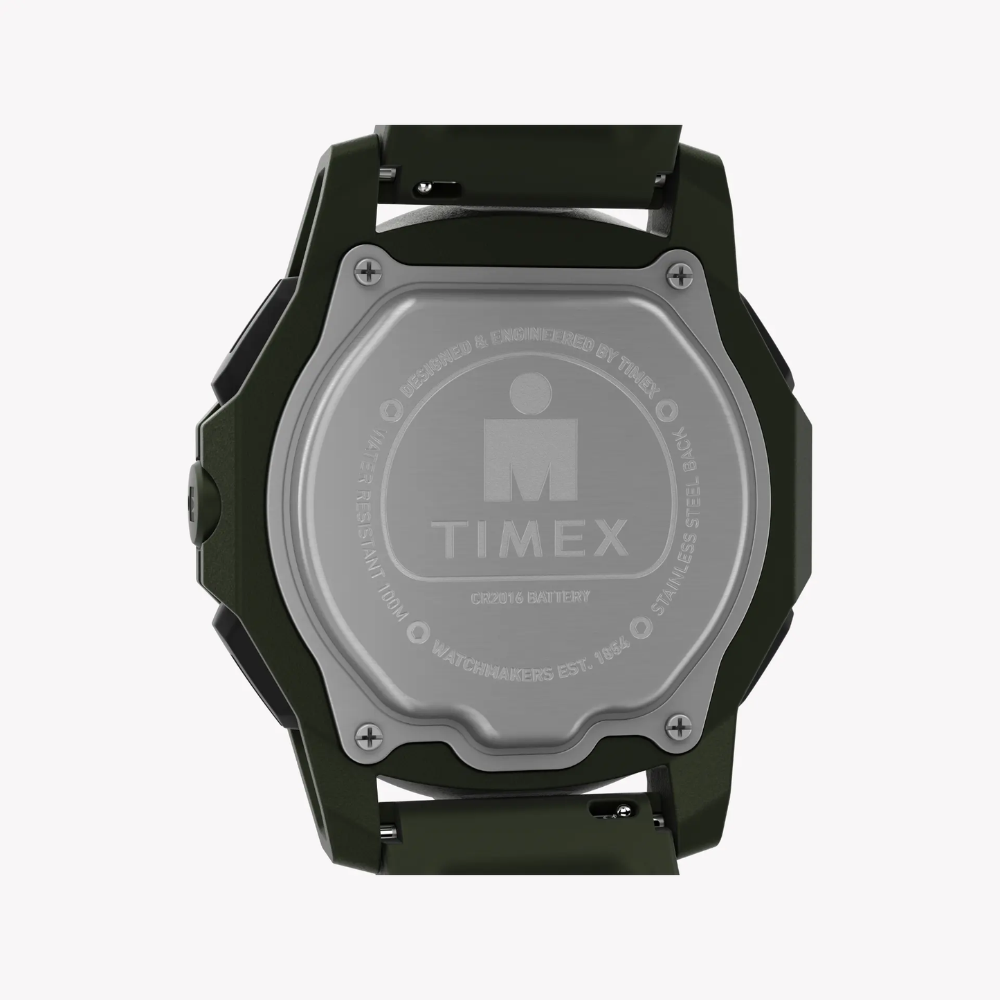 Timex Men's Resin/Black, Rubber/Green | Tw5m58000 by TIMEX
