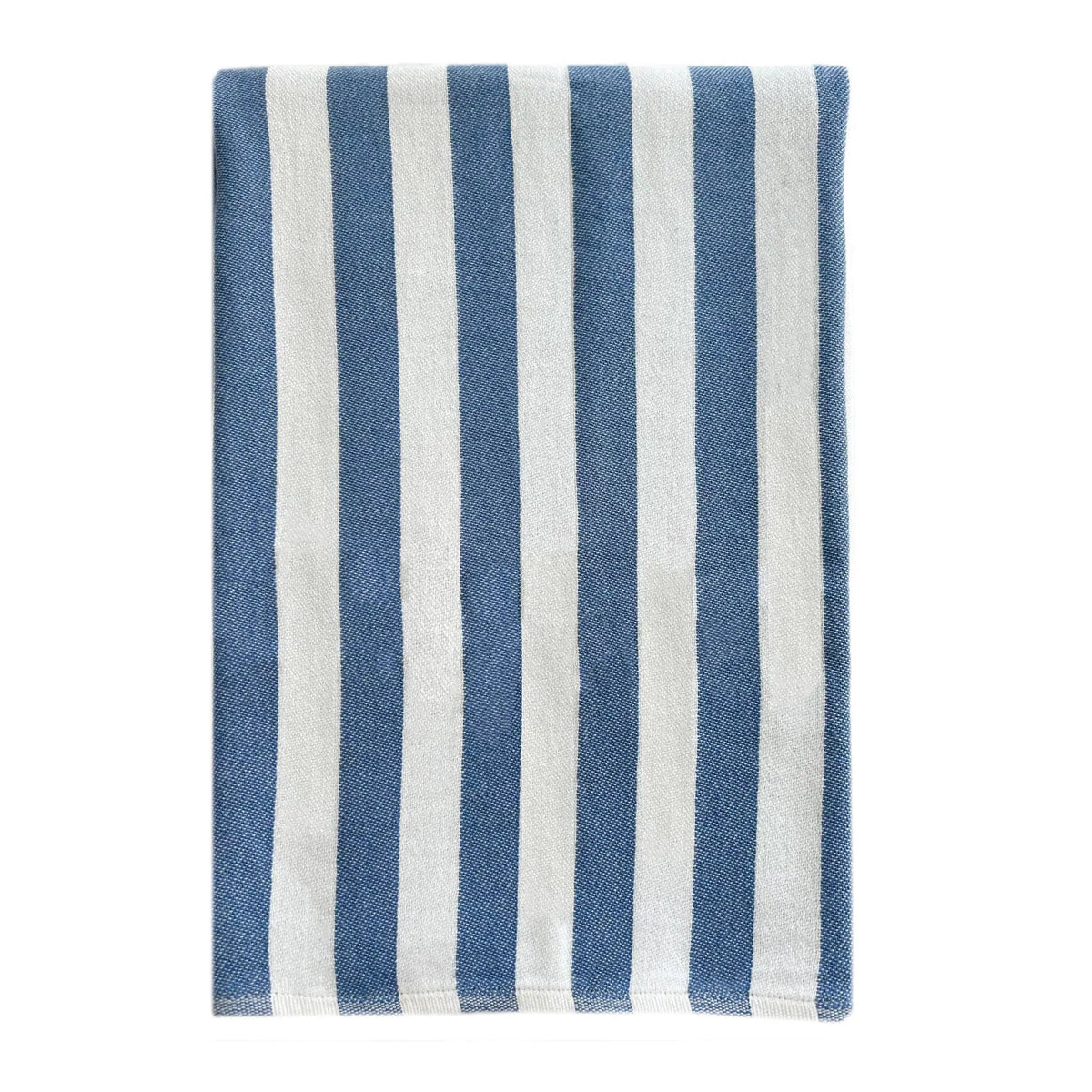 Custom Everywhere Towel, Striped Blue by Custom Collection