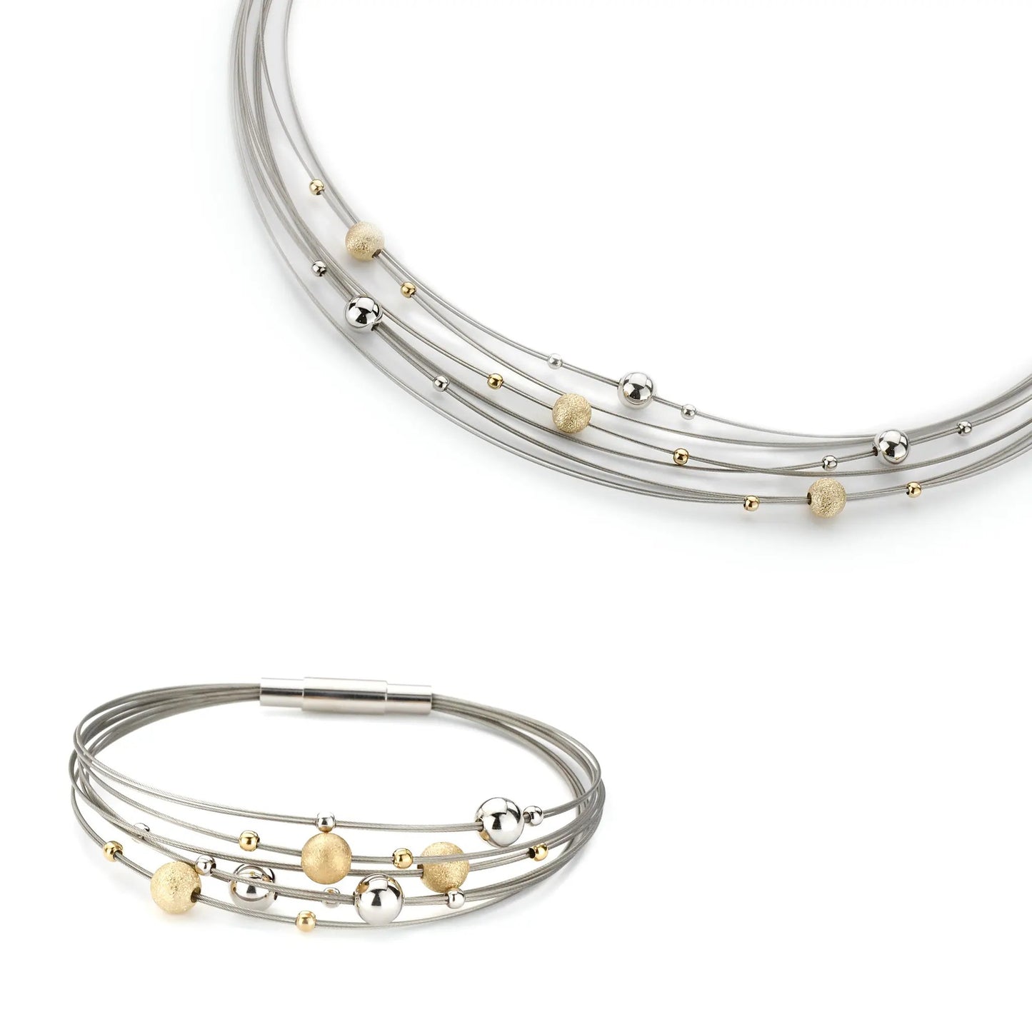 Gala Design Collier Universe Gold J0086 by Jwls4u