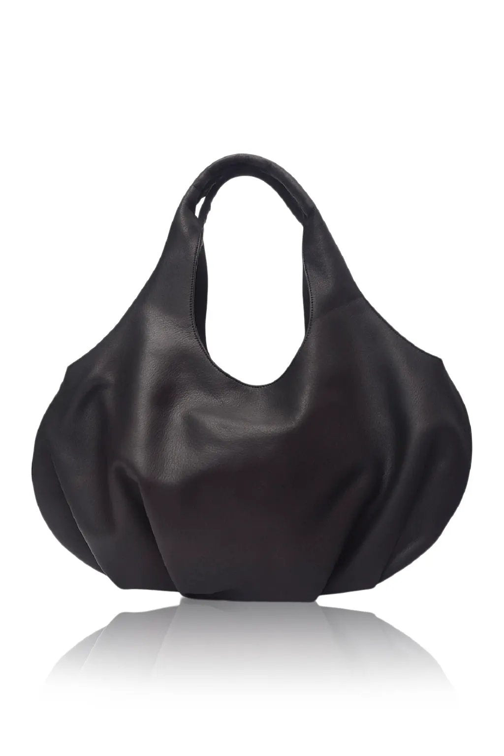 Velara Small Slouchy Leather Tote by ELF