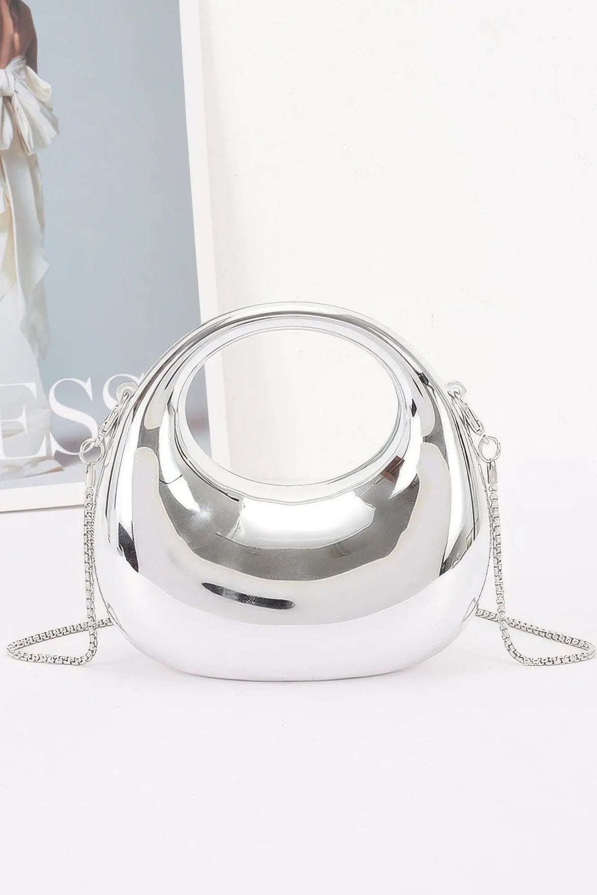 Women's Mini Bag Acrylic BYMANYC ® New York CONTEMPORARY CLEAR STRUCTURED PURSE - New Collection by BYMANYC New York