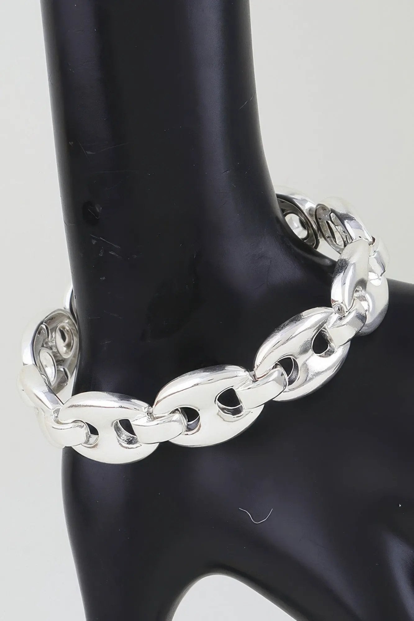 Women's Link Bracelet Polished Mariner Chain BYMANYC ® New York NAUTICAL STATEMENT BRACELET - New Collection by BYMANYC New York