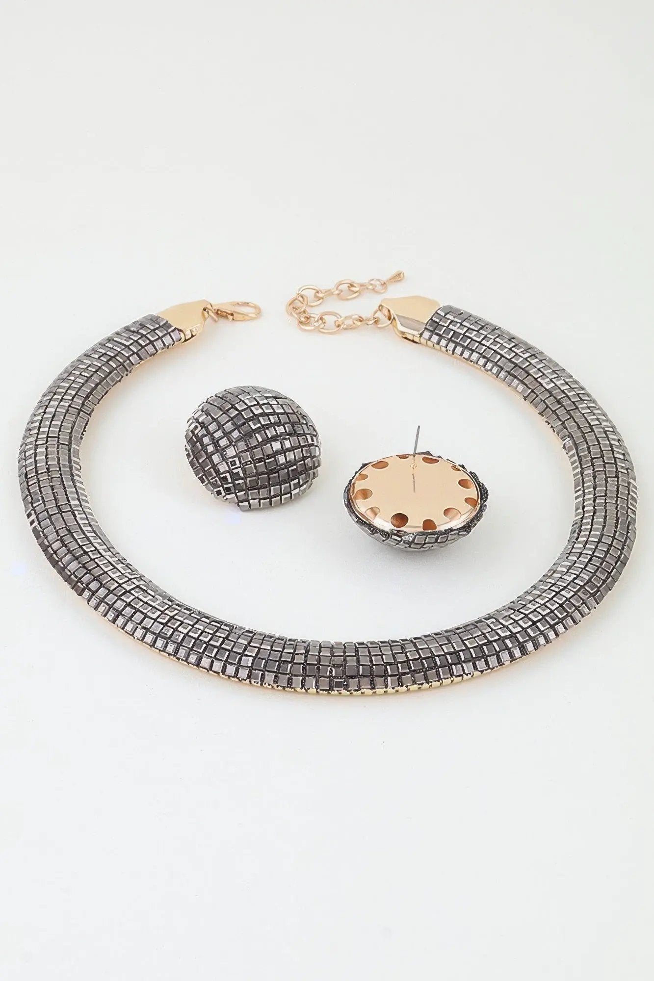 Women's Necklace Set Choker BYMANYC ® New York TRIBECA DISCO - New Collection by BYMANYC New York