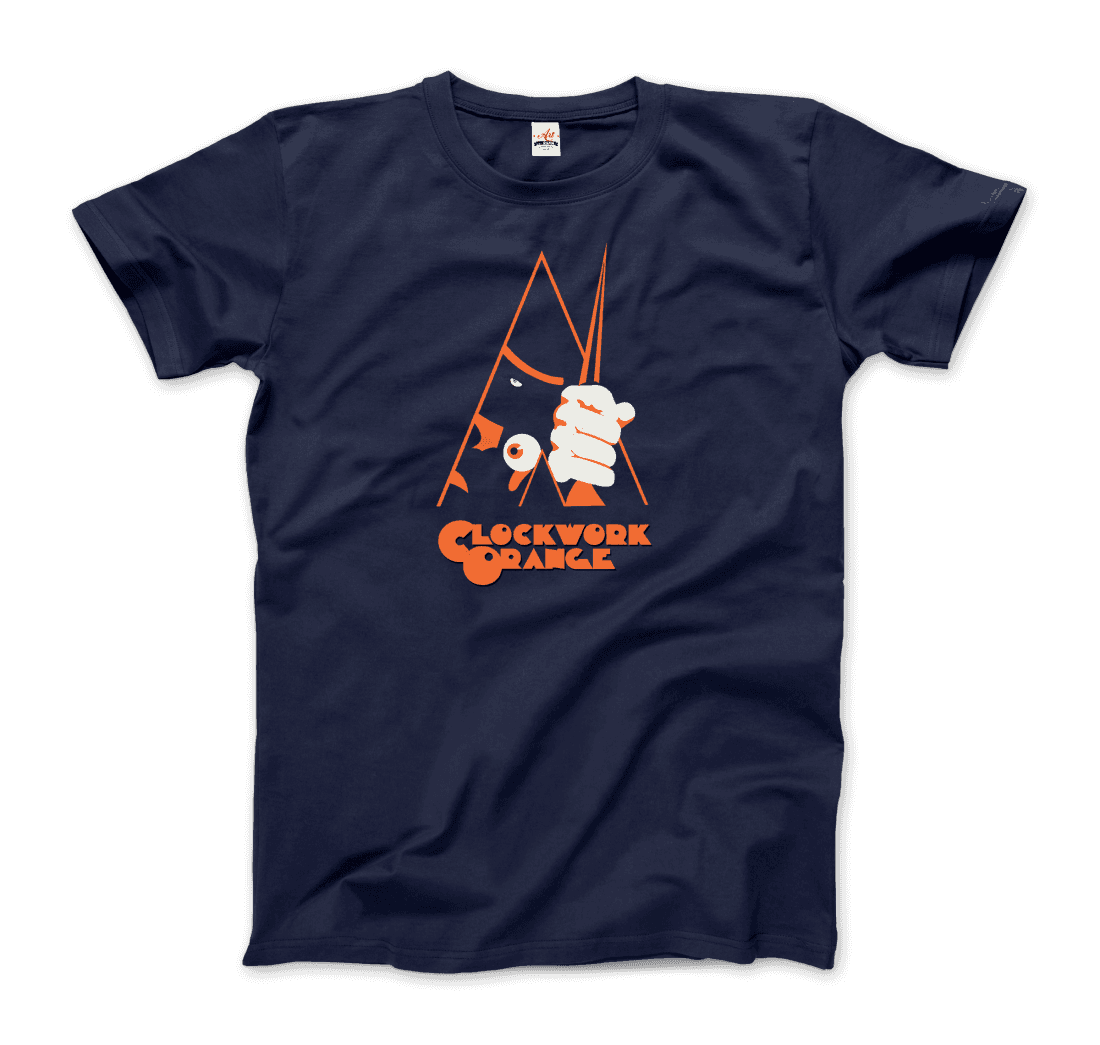 A Clockwork Orange movie artwork reproduction t-shirt by Art-O-Rama Shop