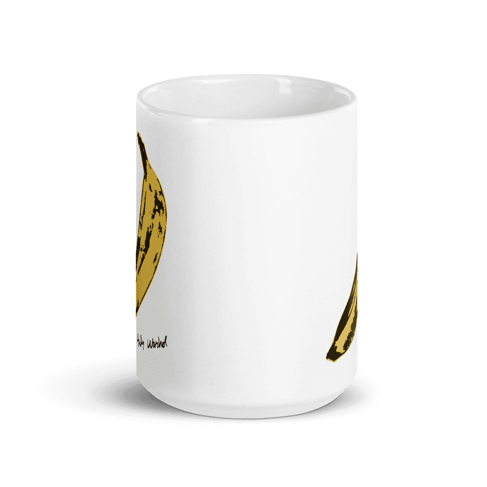Andy Warhol's Banana, 1967 Pop Art Mug by Art-O-Rama Shop