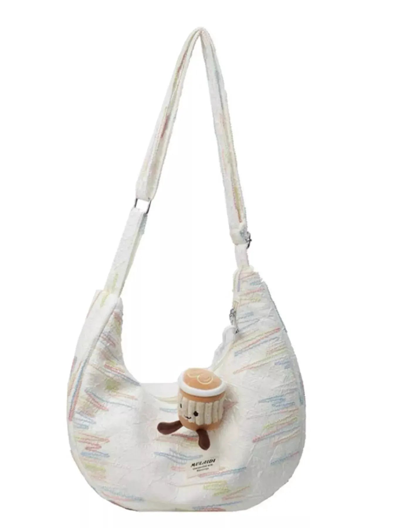 Cartoon Charm Crossbody Bag by Partner Label
