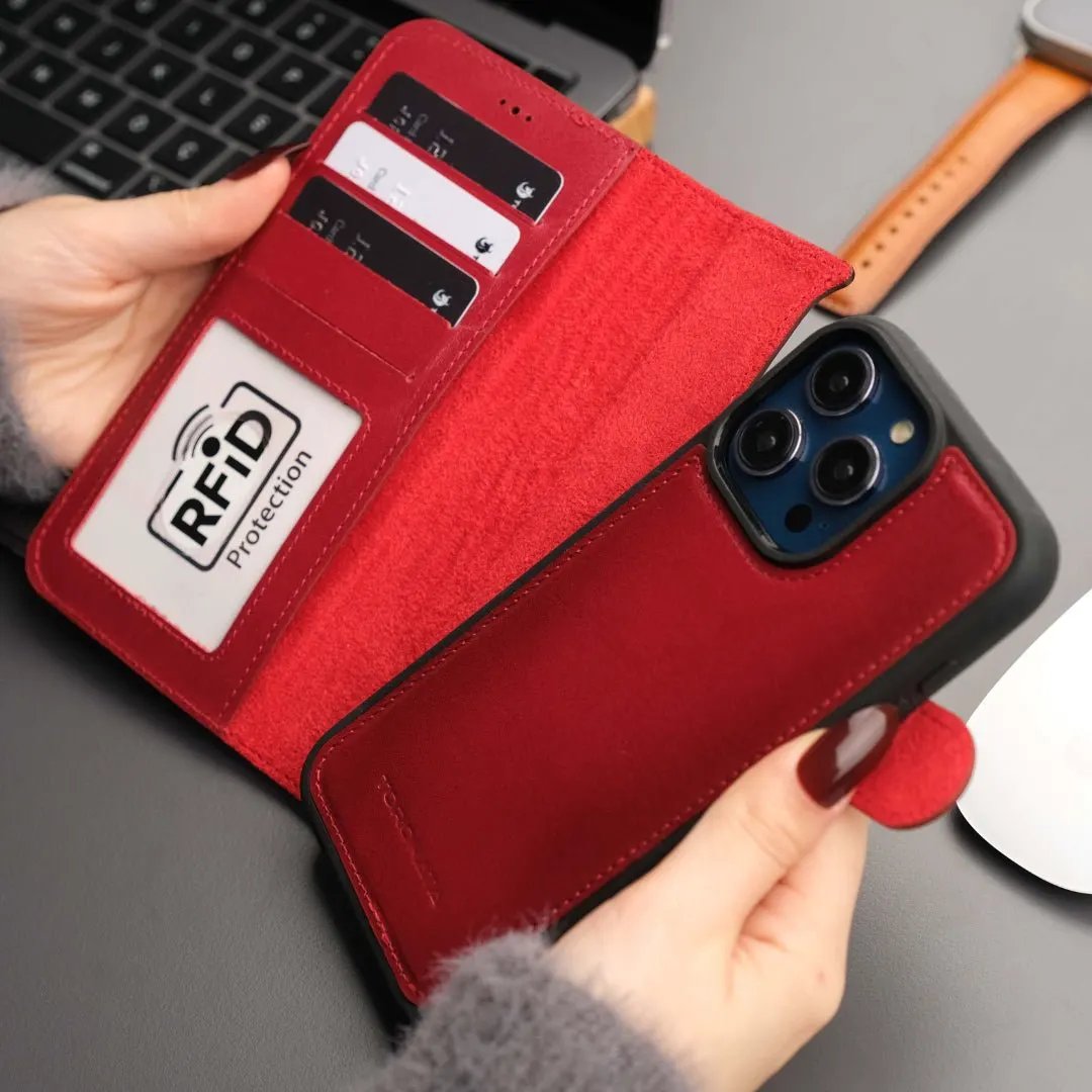 Casper iPhone 16 Pro Wallet Case Leather MagSafe by TORONATA