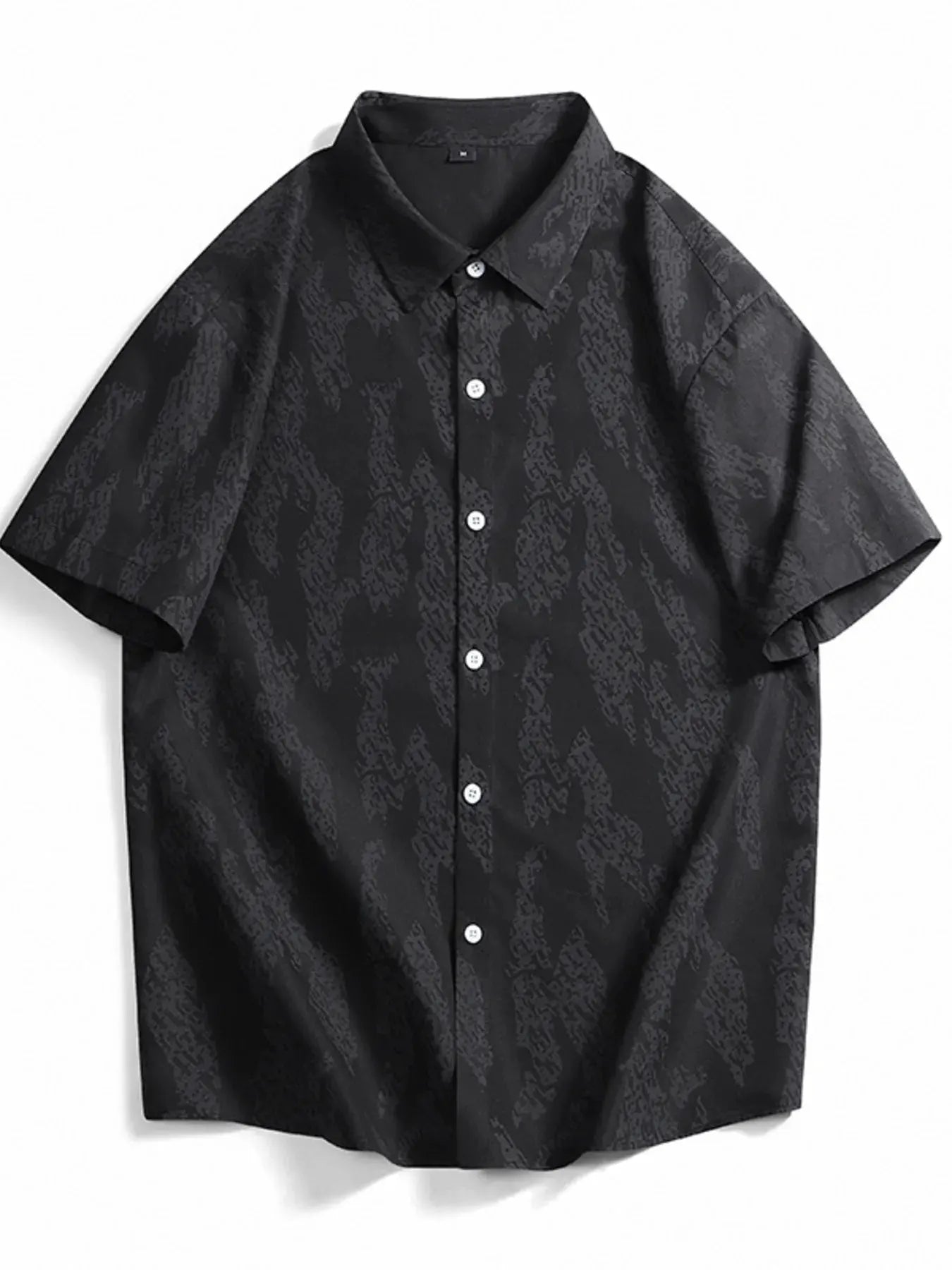 Men's Plus Size Casual Short Sleeve Shirt by Trendsi