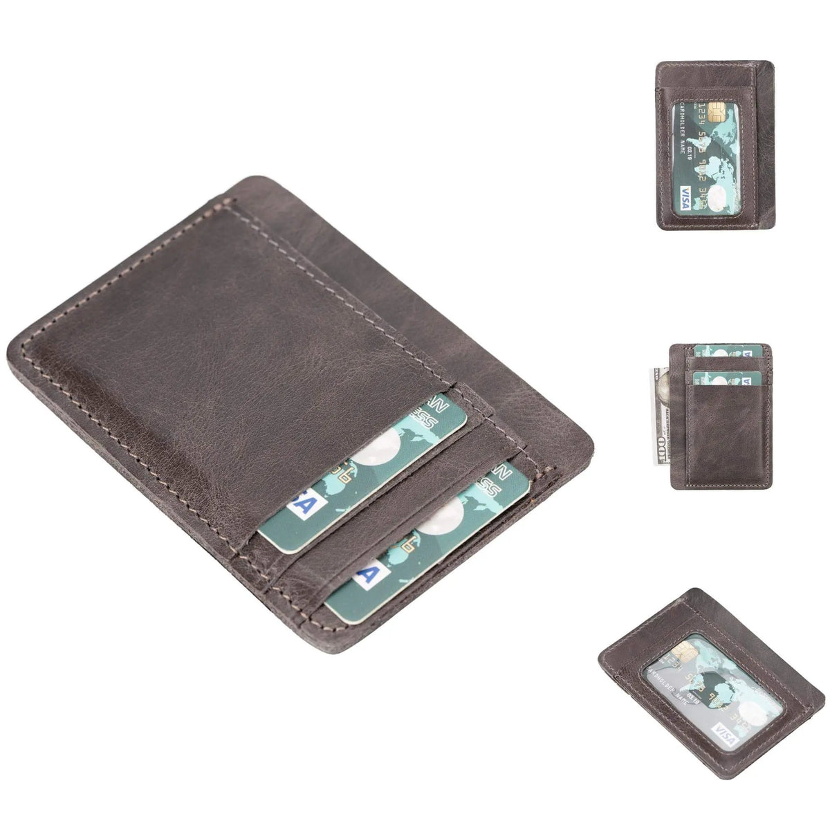 Cody Leather Card Holder and Wallet for Unisex by TORONATA