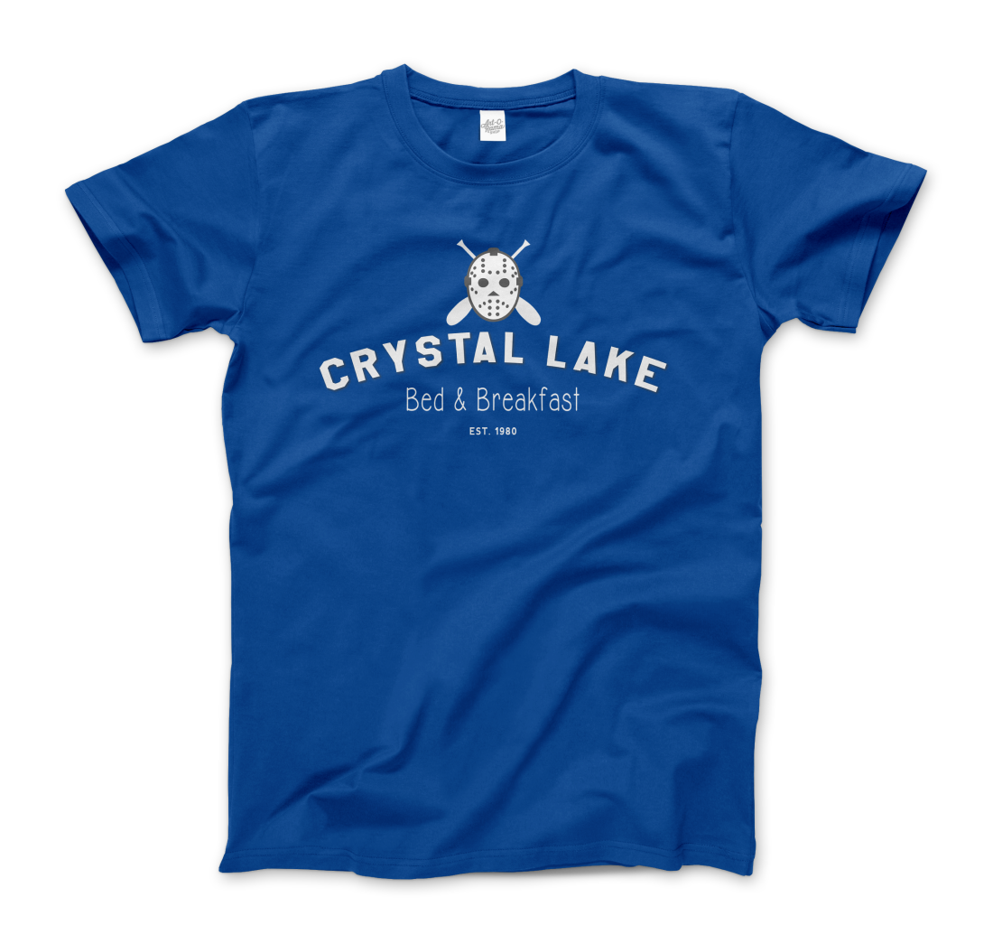 Crystal Lake, Bed & Breakfast Horror t-shirt by Art-O-Rama Shop