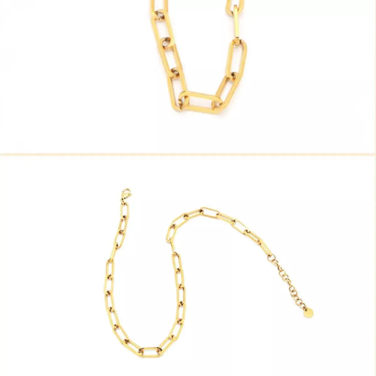 18K Gold-Plated Chain Necklace by Partner Label