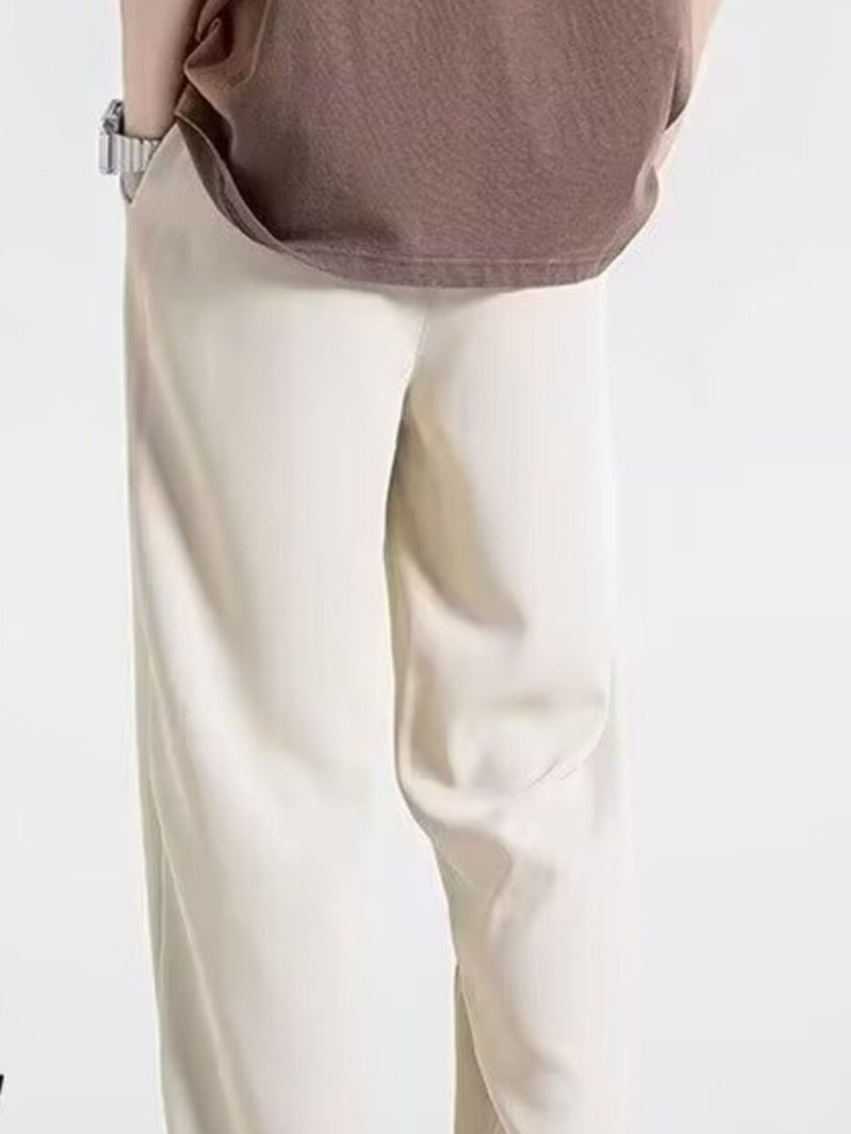 Men's Casual Loose Fit Drawstring Pants by Partner Label