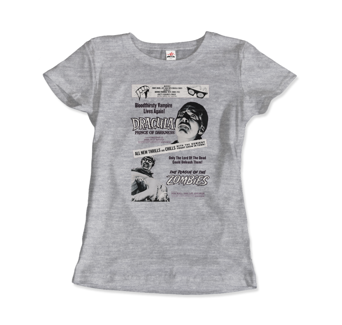 Dracula: Prince or Darkness 60s Horror movie t-shirt by Art-O-Rama Shop