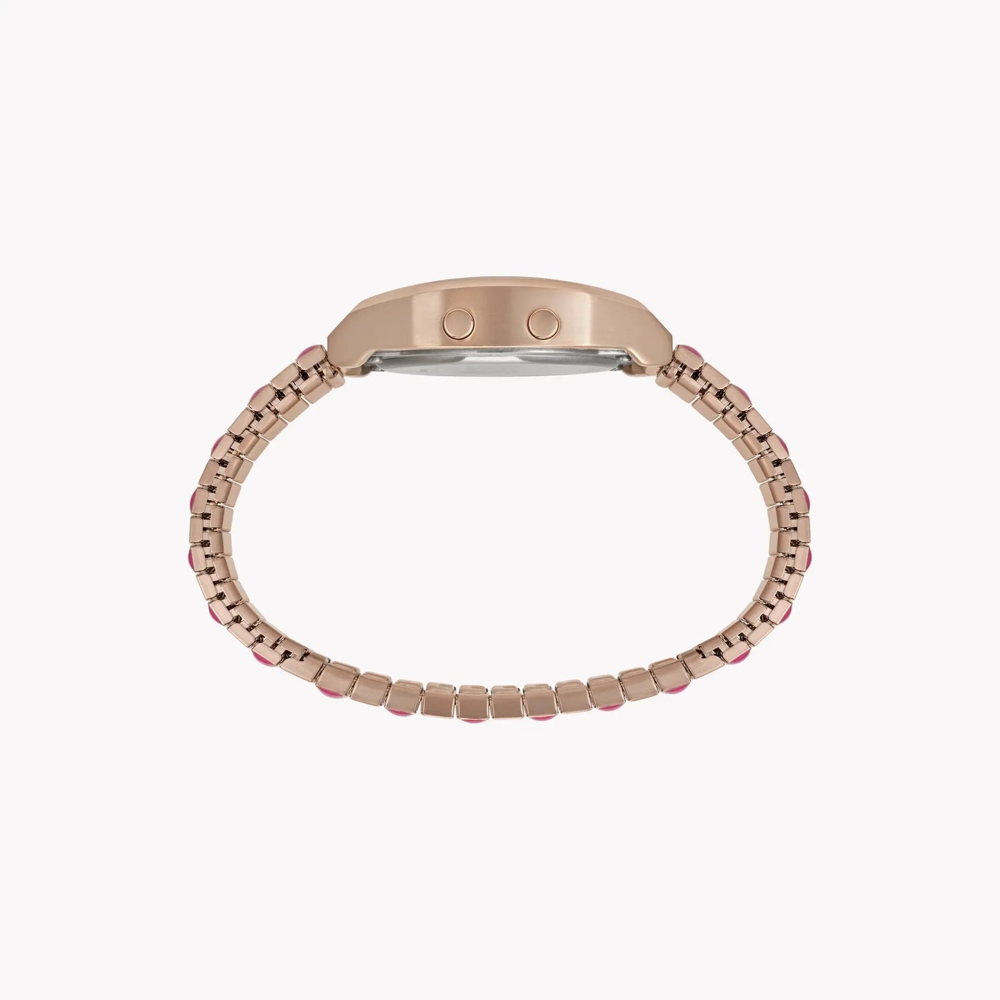Timex Women's Rose Gold-Tone Watch, Pink Accents | T80 by TIMEX