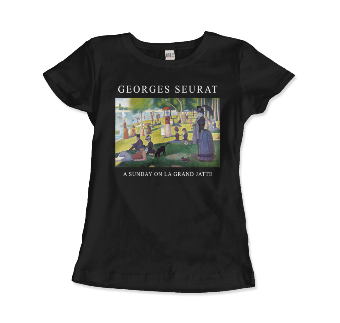 Georges Seurat Sunday on La Grand Jatte art t-shirt by Art-O-Rama Shop