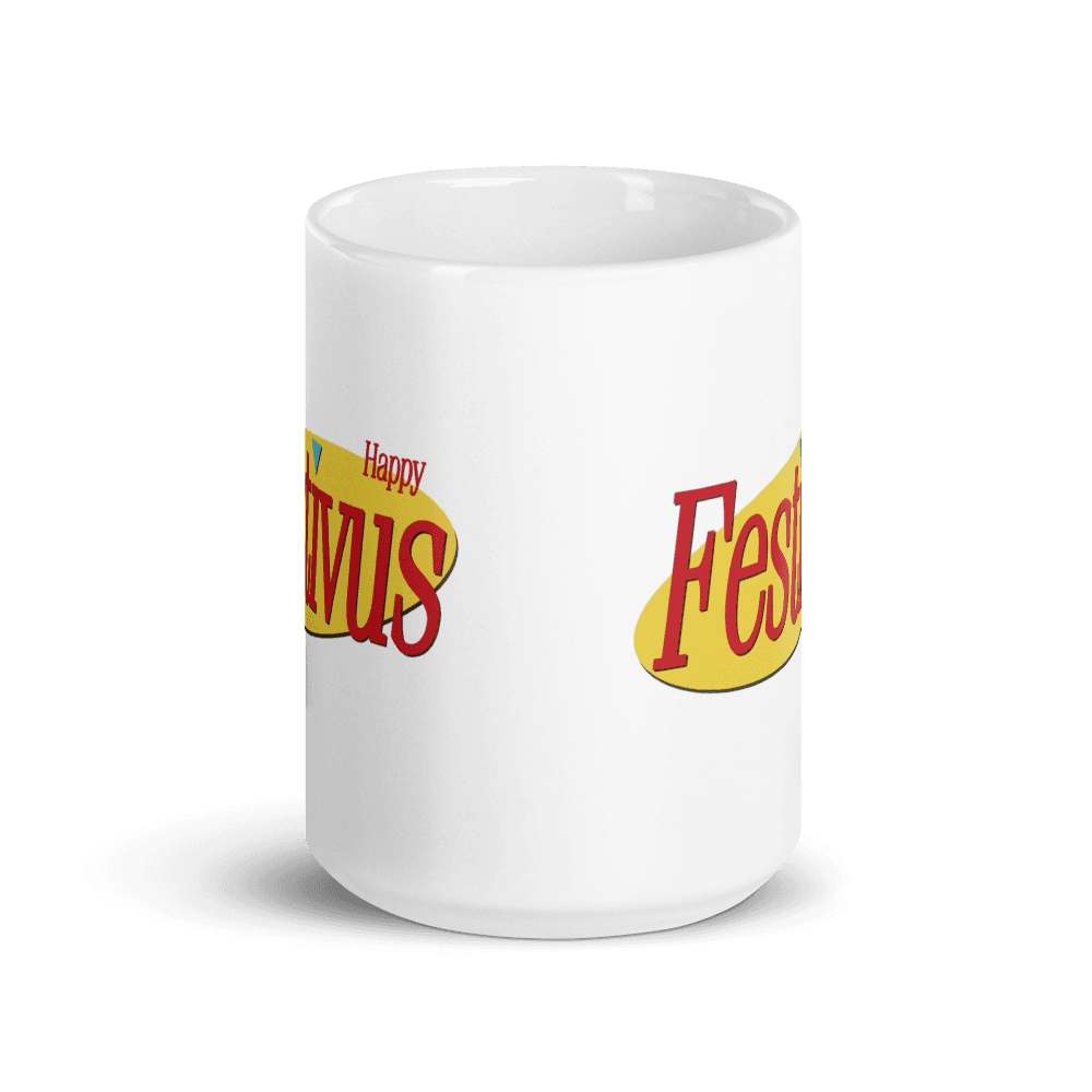 Happy Festivus For The Rest of Us, Seinfeld Mug by Art-O-Rama Shop