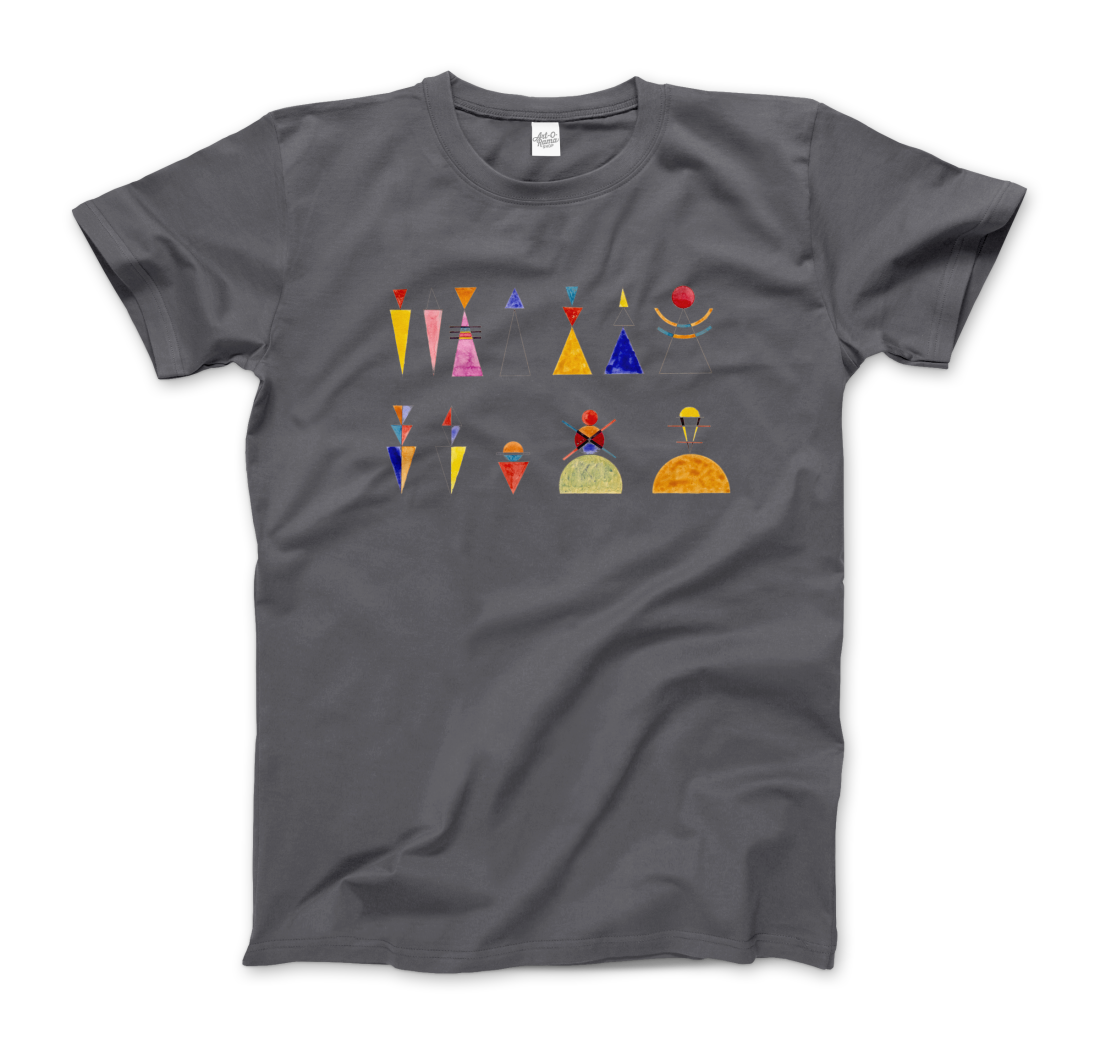 Kandinsky the Great Gate of Kiev, 1928 artwork t-shirt by Art-O-Rama Shop