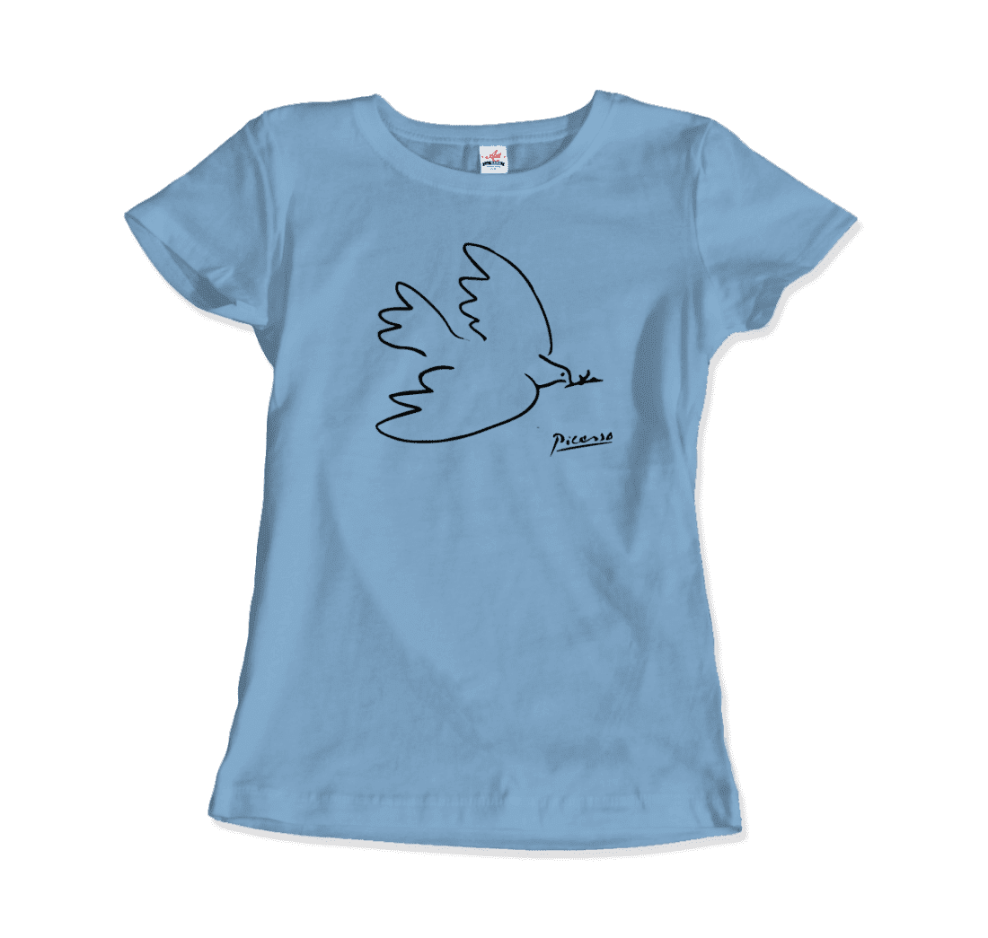 Pablo Picasso Dove of Peace 1949 artwork t-shirt by Art-O-Rama Shop