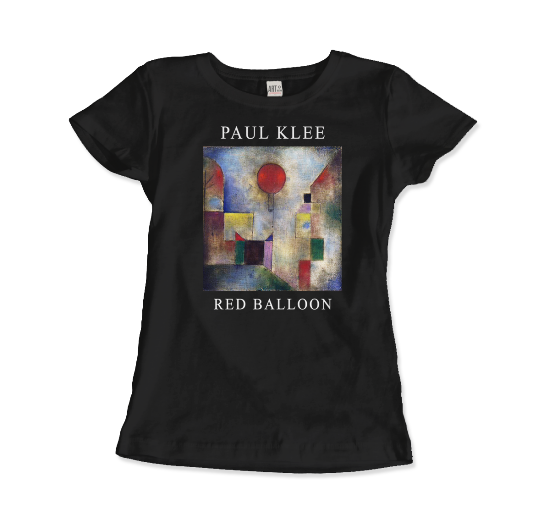 Paul Klee Red Balloon, 1922 artwork t-shirt by Art-O-Rama Shop