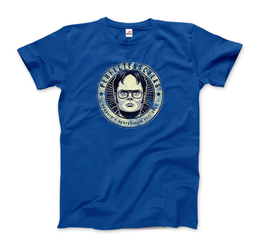 Perfectenschlag Schrute's Perfection Distressed t-shirt by Art-O-Rama Shop