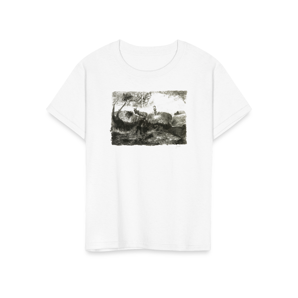 Pollock Haymaking 1947 artwork t-shirt by Art-O-Rama Shop