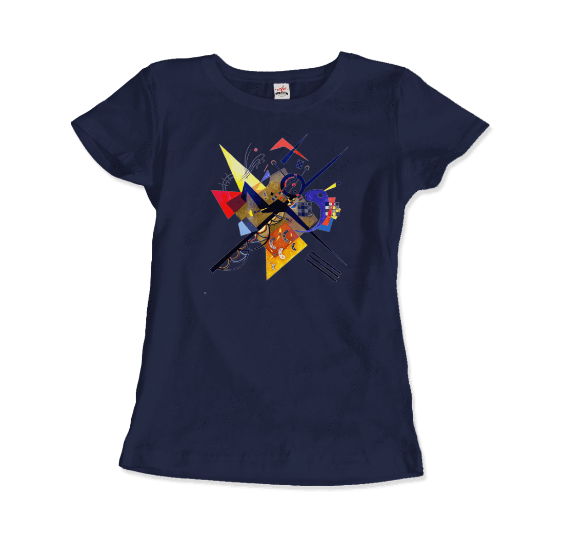Wassily Kandinsky on White II (Auf Weiss) 1923, artwork t-shirt by Art-O-Rama Shop