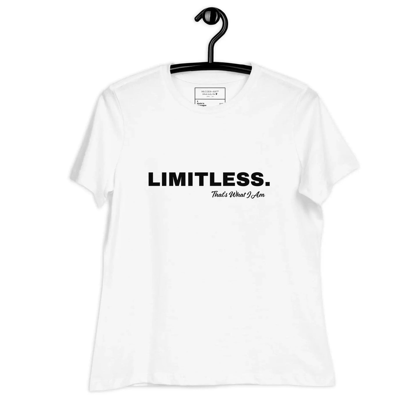 Women's T-Shirt LIMITLESS Women's Relaxed T-Shirt by Maiden-Art