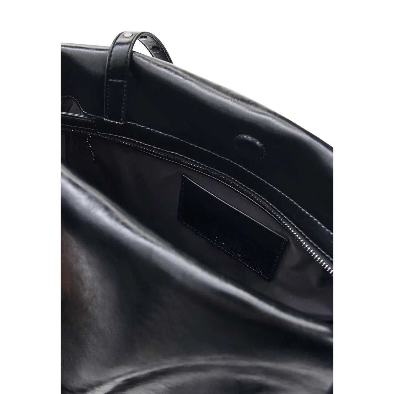 Desigual Women Black Polyurethane Handbag Stunning Zip Fastening Inside Pocket by Desigual