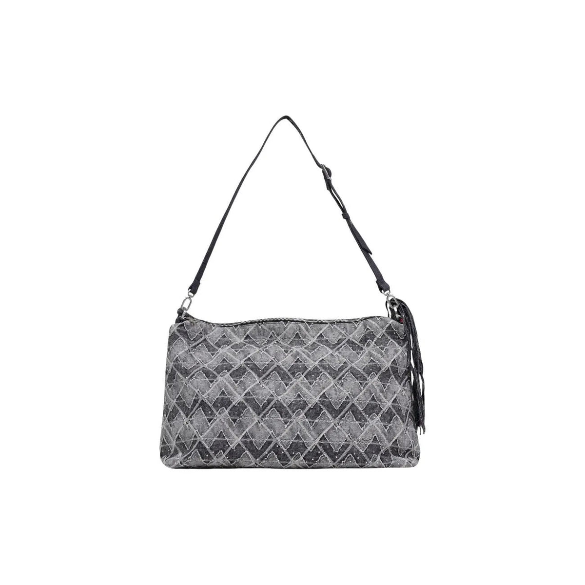 Desigual Women Cotton Handbag Stylish Geometric Pattern Zip Fastening by Desigual