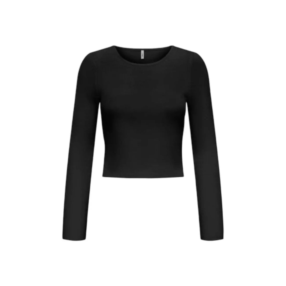Only Women Stylish Pink Long Sleeve Knitwear Top With Round Neck by Only