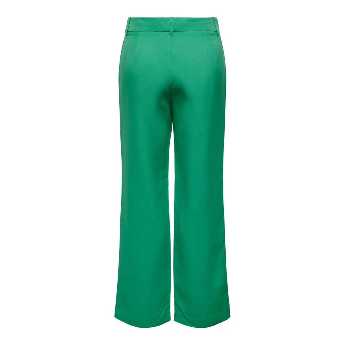 Only Women Green Stretchy Wide Leg Trousers Comfort Fit Fall Winter Fashion by Only