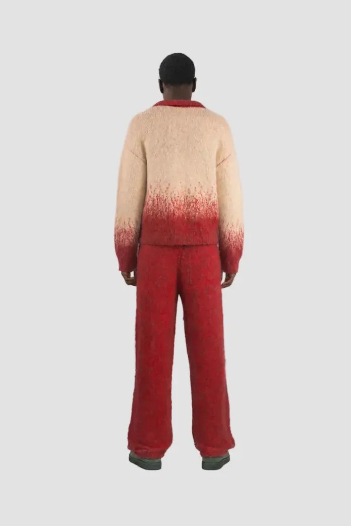 Fade Knit Polo Sweater by Hideout