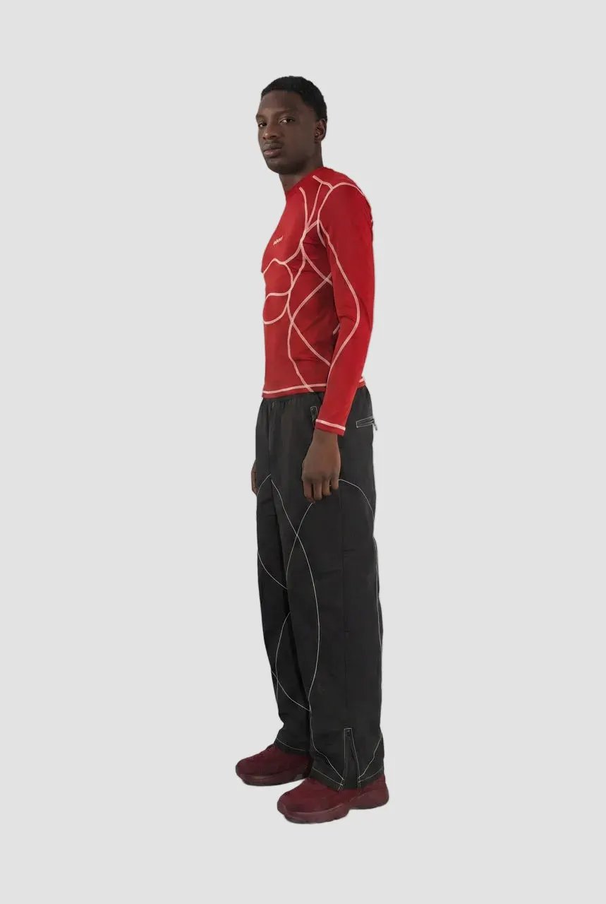 Orbit Stitch Long-sleeve Performance Fitted Top by Hideout