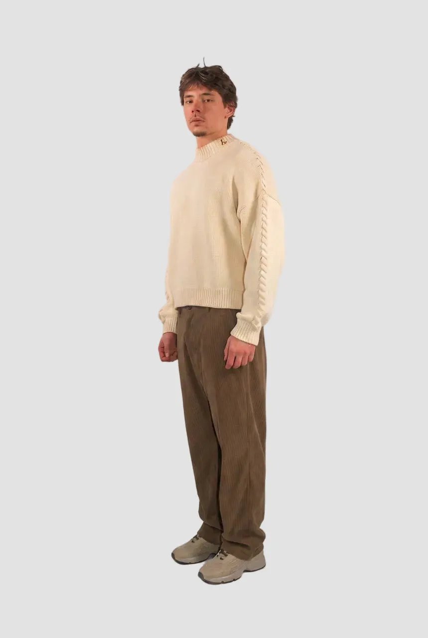 Checkered Corduroy Pants by Hideout