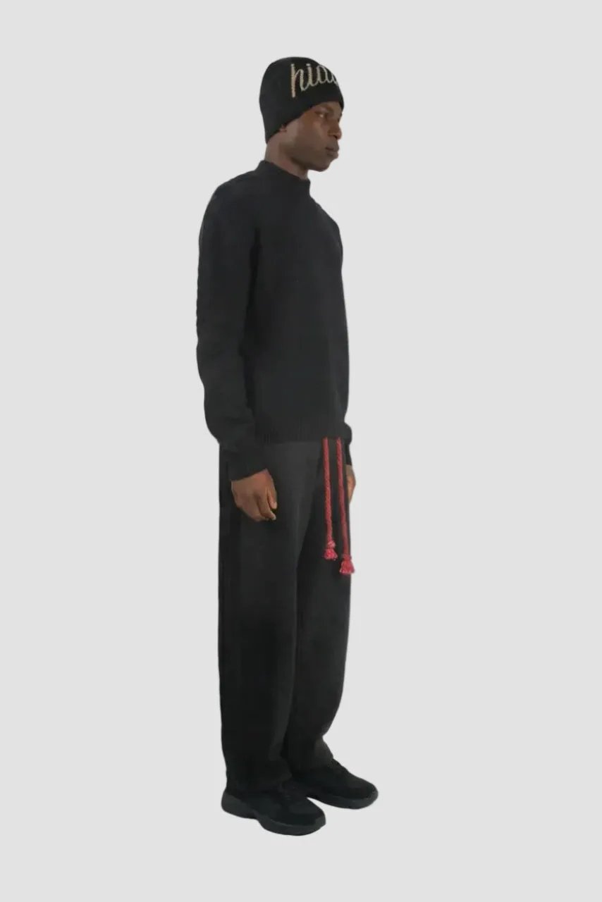 Braided Knit Sweater by Hideout