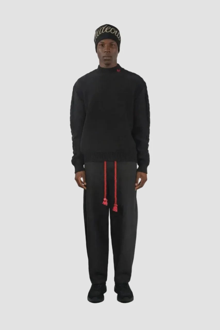 Braided Knit Sweater by Hideout