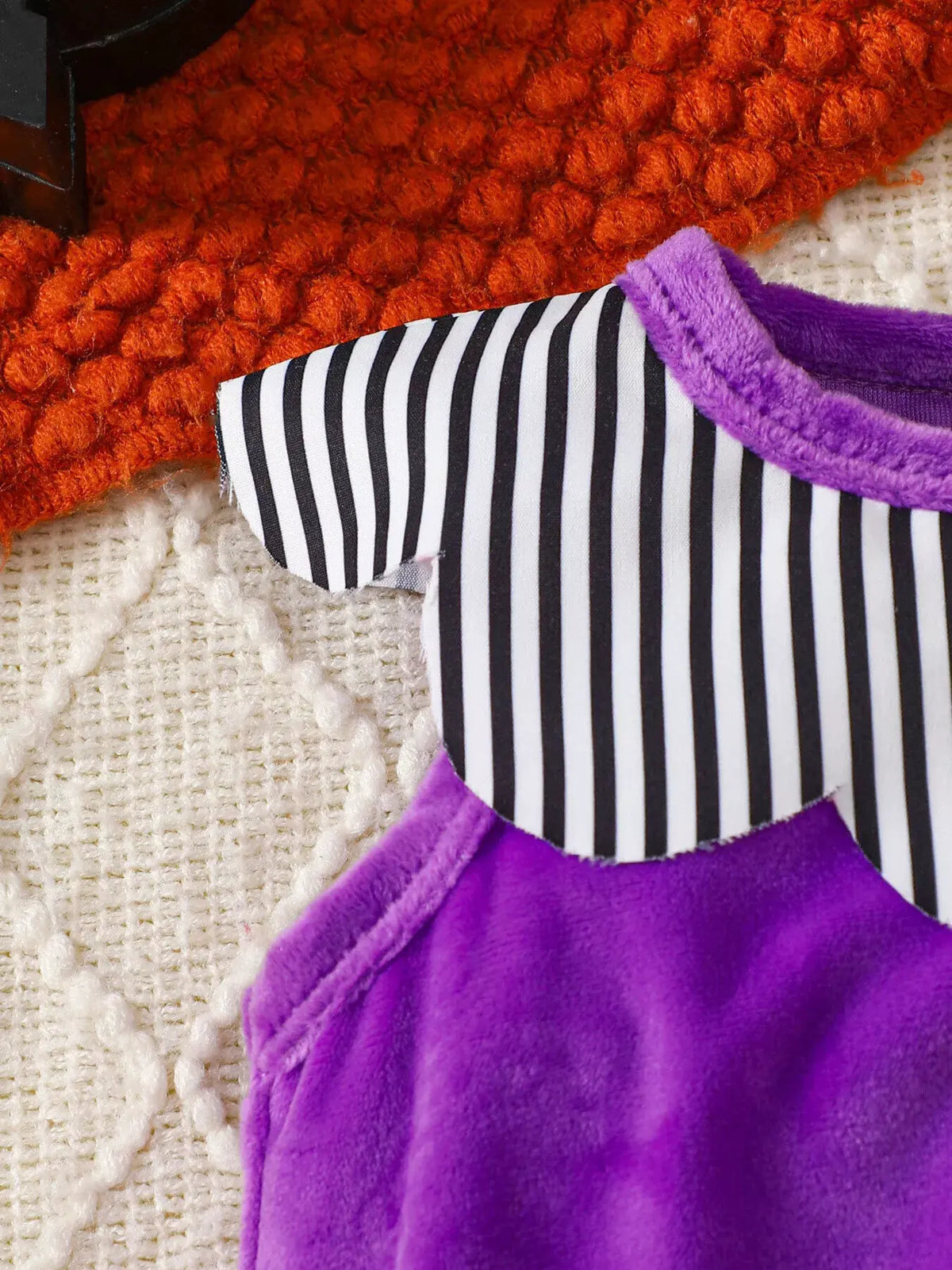 Children's Halloween Sleeveless Bodysuit and Hat Set by Trendsi