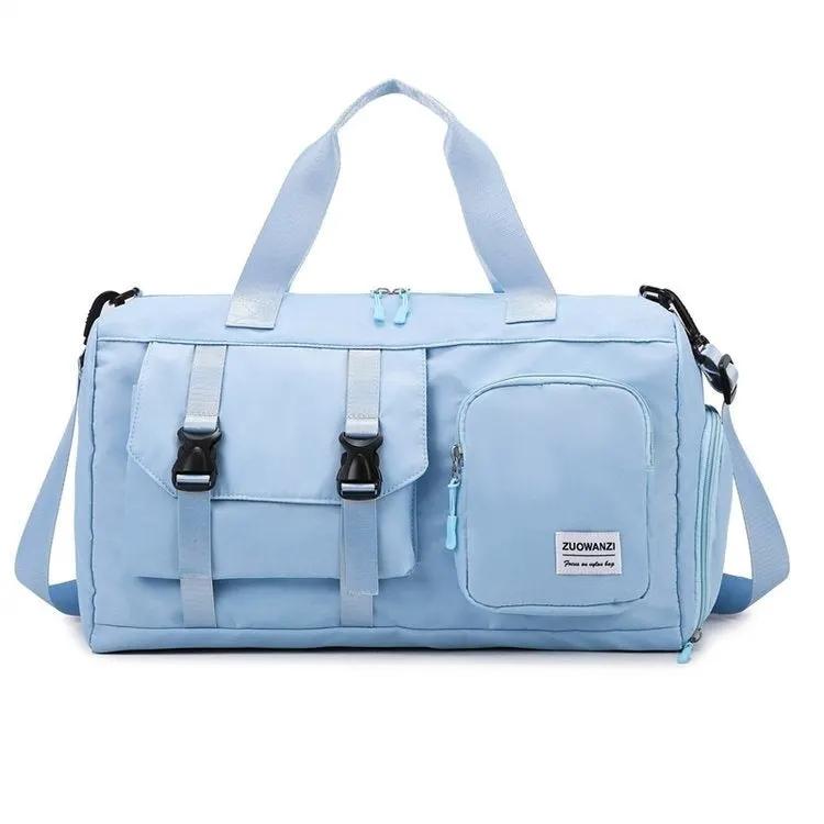 Colorful Pearlescent Yoga Fitness Bag With Dry-wet Separation by Maiden-Art