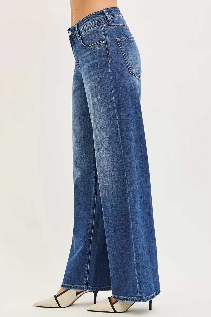 RISEN Slouchy Baggy Jeans with Pockets by RISEN