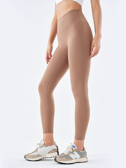 Wide Waistband Sports Leggings by Partner Label