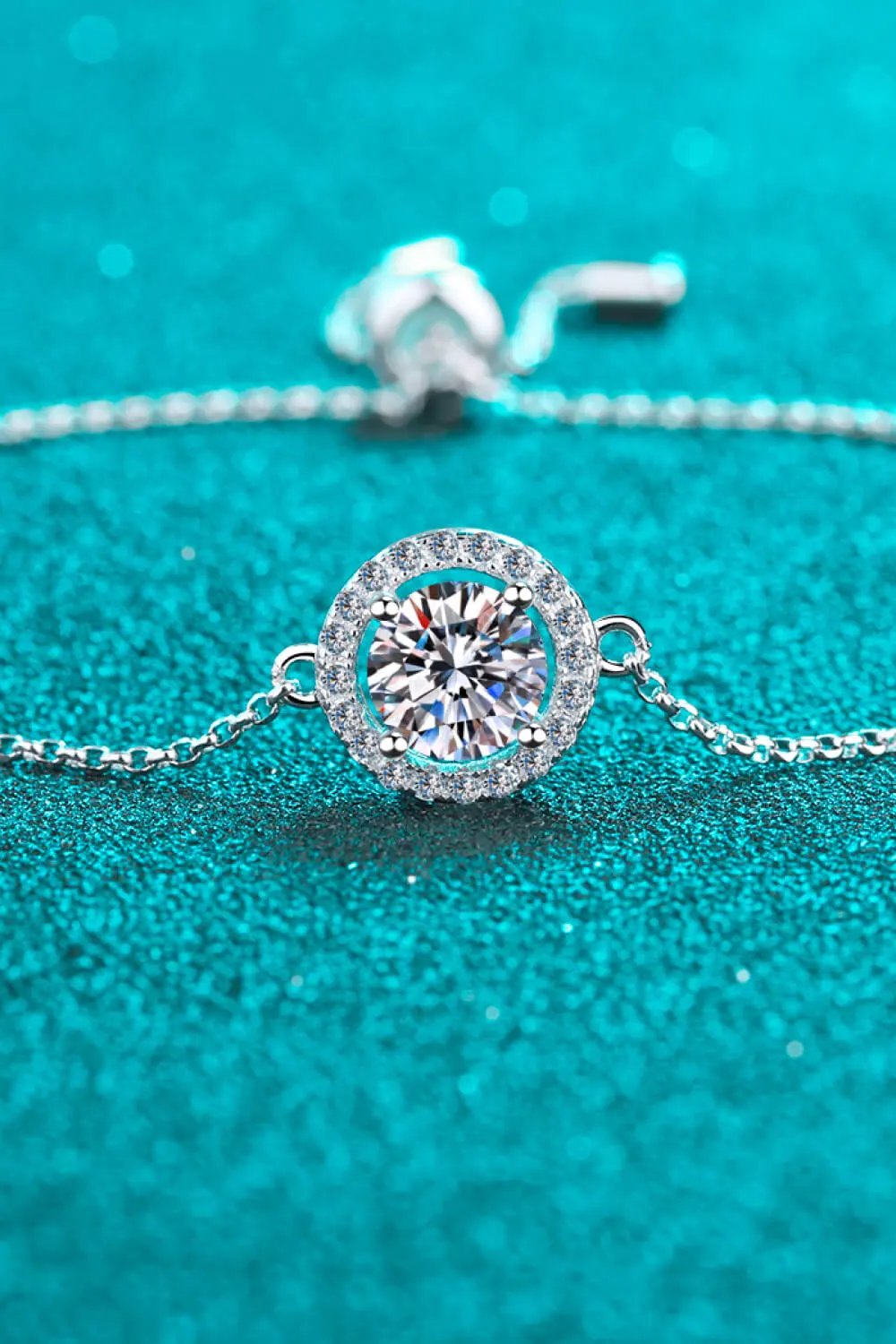 Adored All For Fun 1 Carat Moissanite Bracelet by Partner Label