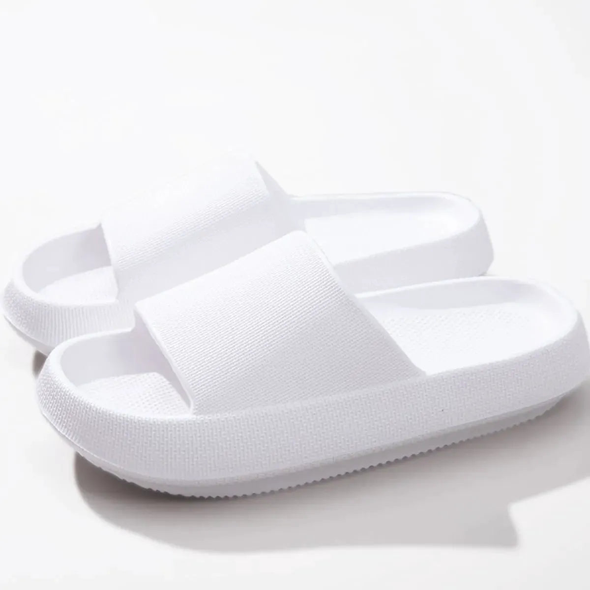 Open Toe Platform Slippers by Partner Label