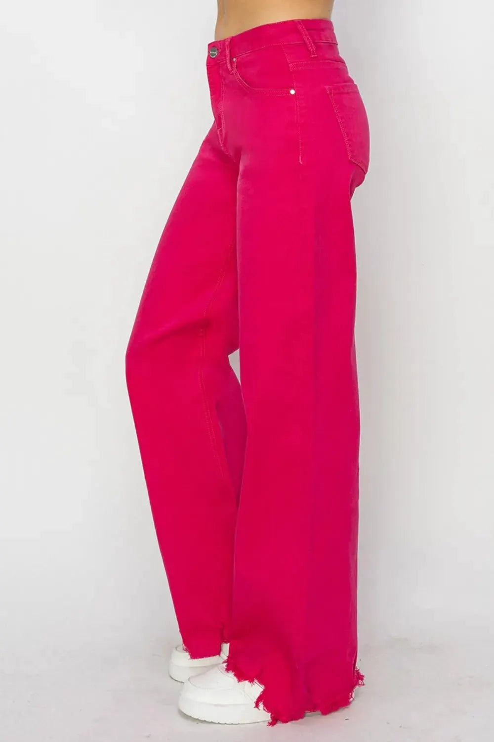 RISEN High Rise Wide Leg Jeans by RISEN