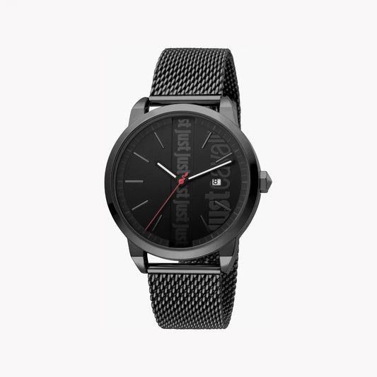 Just Cavalli Men's Black Stainless Steel Watch, Black Dial | Jc1g141m0085 by JUST CAVALLI