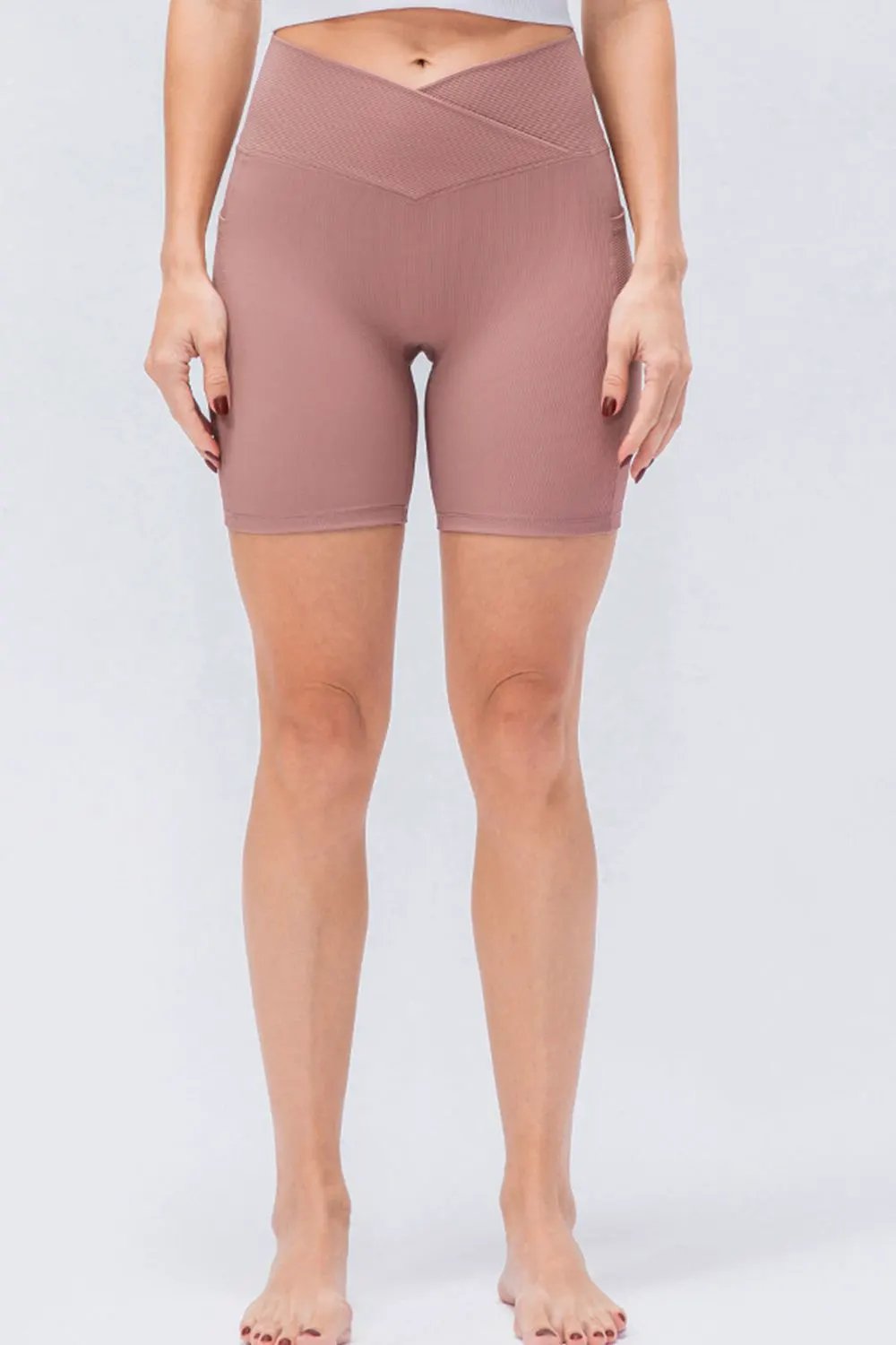 Slim Fit V-Waistband Sports Shorts by Partner Label