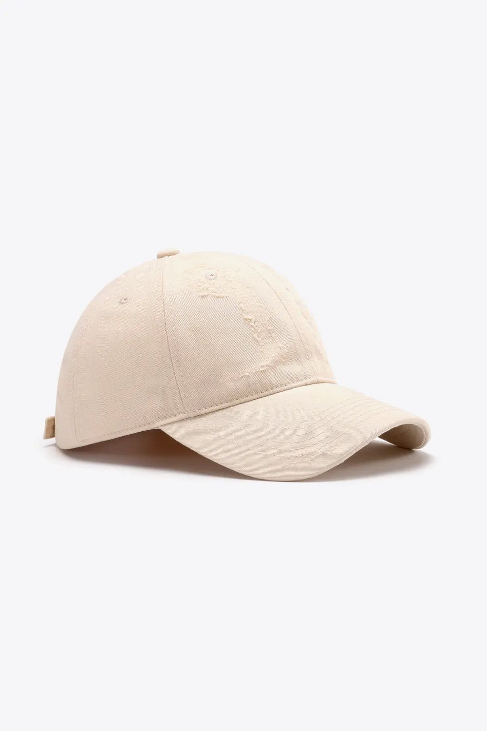 Distressed Adjustable Baseball Cap by Partner Label