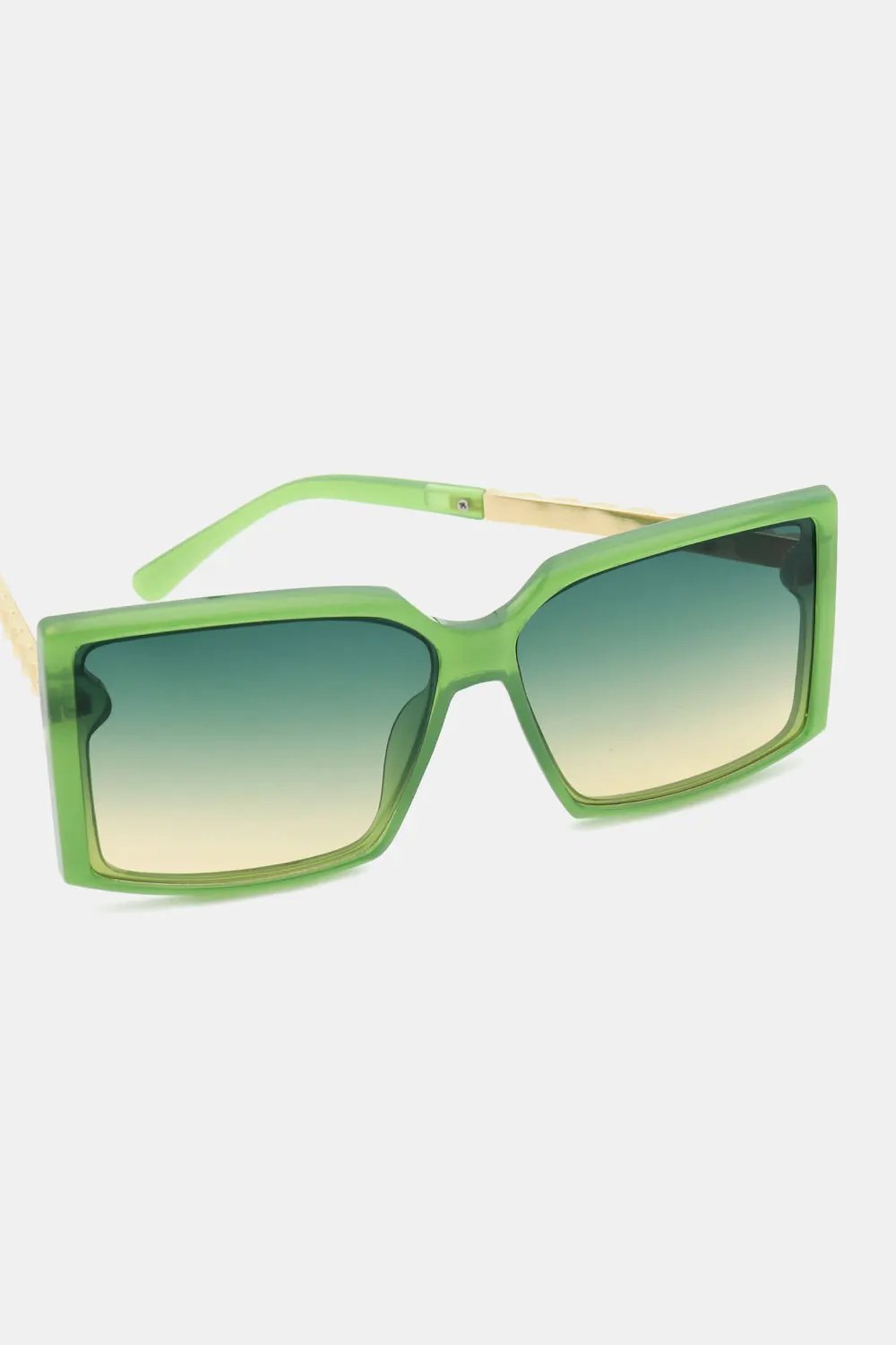 Polycarbonate Frame Square Sunglasses by Equanimity Essence