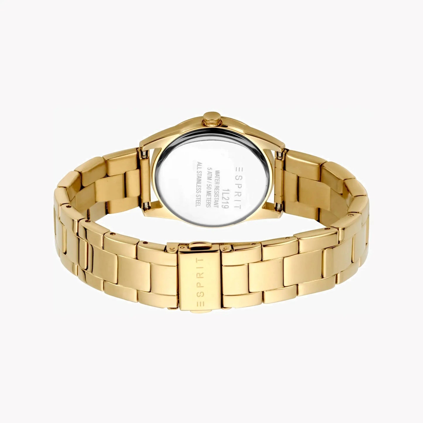 Esprit Women's Gold Stainless Steel Watch, Champagne Dial | Es1l069m0035 by ESPRIT